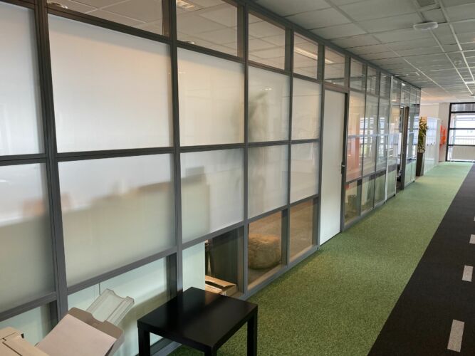 cassette wand glaswand